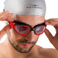 AqtivAqua Swimming Goggles, DX Wide View Swim Goggles for Adult Men Women, Anti Fog No Leaking