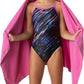 Flow Hydro Sport Towel - Microfiber Quick Dry Swimming Towels for Swim, Pool, Triathlon, and Other Water Sports in Medium, Large, Extra Large, and Hooded Sizes (Pink, Large w/Hood)
