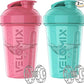 '-2 Pack- 20 oz Protein Shaker Bottles for Protein Mixes - 2x Wire Whisk | Leak Proof Shaker Cups for Protein Shakes and Pre Workout | Protein Shaker Bottle Pack