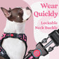rabbitgoo Dog Harness for Large, No Pull Pet Harness with 3 Buckles, Adjustable Soft Padded Vest with Control Handle, Walking Reflective Pet Vest for Extra Large Dogs, Rose Pink, XL