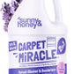 Sunny & Honey Carpet Cleaner Shampoo - 128 Fl Oz, Light Lavender Scent - Pet Stain Remover & Odor Eliminator - Rug Cleaner & Upholstery Cleaner Solution for Machine Use