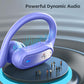 Wireless Earbuds, Bluetooth 5.4 Headphones, True Wireless Stereo Earphones with IPX7 Waterproof, Noise Cancelling Mic, Fast Charging and Comfort Fit Ear Buds for Sports/Workouts - Purple