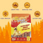 Jungle Calling Dog Treats, High Protein Dog Chewy Treats Health Teeth and Coat, Chicken Wrapped Cod Skin Sticks, Rawhide-Free Cod Fish Skin Treats for Dogs, 10.6 oz