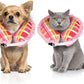 CuteBone Inflatable Cat Cone to Stop Licking After Surgery-Double Adjustable Neck Range P23SO00103S