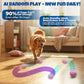 Dog Balls: Interactive Dog Ball Auto Rolling - Interactive Dog Toys for Aggressive Chewers - Bouncy & Throwable, Type-C Rechargeable, Washable, for Small & Medium & Large Dogs – Pink