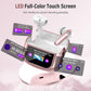 Wireless Earbuds, Bluetooth 5.4 Headphones with Multifunctional Touch Screen, 48H Bass Stereo Ear Buds with ANC/ENC Noise Cancelling/Transparency Mode, IPX7 Earphones with 5 EQ Modes, Rose