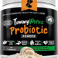 TummyWorks Probiotic Powder for Dogs & Cats. Probiotics For Digestive Health, Immune Support, Diarrhea, Gas, Itching & Seasonal Allergies. With Digestive Enzymes & Prebiotics. Made in USA - 160 Scoops