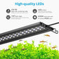 NICREW C10 24/7 LED Aquarium Light for Plants, 12-18 Inches, Full Spectrum Fish Tank Light with Timer, Brightness Adjustable