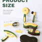 9PCS Horse Grooming Kit Curry Comb Sweat Scraper Horse Bathing Supplies Grooming Tools with Storage Bag Pasture Glow