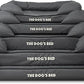 The Dog’s Bed, Dog Bed XXL Grey 51.5x39, Memory Foam, Pain Relief: Arthritis, Hip & Elbow Dysplasia, Post Surgery, Lameness, Supportive, Calming, Waterproof Washable Cover, Veterinary Approved
