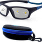 BLUE CUT Sports Protection Goggles, Photochromic Lenses Safety Glasses for Basketball, Pickleball and Outdoor Sports