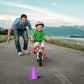 Alyoen 9 inch Traffic Cones, Plastic Sport Cones, Purple Soccer Training Cones for Outdoor Activity & Festive Events (Sets of 10/15/ 20)