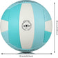 Official Size 5 Glow in The Dark Volleyball, Fluorescent Light Night Volleyball Soft Indoor Outdoor Volleyball Gift Luminous Night Light Ball for Game Gym Training Beach Play with Pump Kit