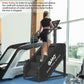 Stepper Machine, GMWD Stair Climber with LED Screen, Commercial Grade Stair Stepper Exercise Machine with 15 Resistance Levels, 441LBS, 24-164 Steps/Minute, Black