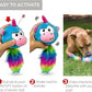 Hyper Pet Doggie Pal Unicorn Interactive Plush Dog Toys (Wiggles, Vibrates, and Barks – Dog Toys for Boredom and Stimulating Play)
