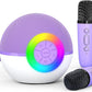 Karaoke Microphone Machine Toys for Kids Adults, Mini Portable Bluetooth Speaker with 2 Wireless Mics, Christmas Birthday Gifts for Boys Girls Ages 3 4 5 6 7 8 9 10 11 12+ Year (Purple)