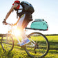 MOSISO Bike Rack Bag, Waterproof Bicycle Trunk Pannier Rear Seat Pouch Cycling Bike Carrier Backseat Storage Luggage Saddle Shoulder Bag