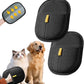 2Pcs Pet Hair Removal Gloves for Dogs and Cats, 2025 Upgraded Electrostatic Magic Hair Remover Glove,Reusable for Couch, Car Seat, Clothing, Carpet, Furniture & Bed Sheets(Black)