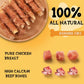 ASMPET Dog Treats Chews, Chicken Wrapped Beef Cartilage, Rawhide Free & Grain Free Dog Snacks 10.6 oz