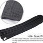 110 Inch Black Karate Belt, 280cm Taekwondo Solid Rank Martial Arts Belts Universal Fit for Judo/Karate/Taekwondo