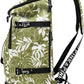Kalesi Gym Duffle Bag Backpack 4-Way Waterproof with Shoes Compartment for travel Sport Hiking laptop (olive-green)