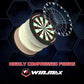 WIN.MAX Dart Board - Bristle Steel Tip Dartboard Dart Boards for Adults Bristle Steel Tip Dartboard Set with 12 Darts Metal Tip