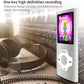 Mymahdi MP3/MP4 Portable Player,1.8 Inch LCD Screen,Max Support 64GB,Silver