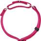 Hyhug Martingale Dog Collar Without Buckle: Anti Escape, No Slip Heavy - Duty Nylon, Colorfast & Adjustable for Medium Breeds(Medium,Rose Red Pink)