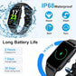 Smart Watch (Answer/Make Call), 2025 New Fitness Tracker for Men Women 1.57” HD Fitness Watch, Heart Rate/Sleep Monitor/Pedometer/Calories, 113+ Sports IP68 Waterproof Activity Tracker for Android iOS