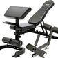 MiM USA Hercules EX, Commercial All in One Gym Machine w/400 lb Weight Stack, Adj Bench, Jammer Arms, Leg Press, Leg Extension, Arm Curl, LAT Seat & Complete Attachment