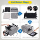 Expandable Pet Carrier with Wheels, Double Cat Dog Carrier 21"x 17"x 16" up to 40 Lbs, Rolling Pet Carrier for Cats and Dogs, Extra Large Pet Travel Carrier, Ideal for Outdoor/Travel