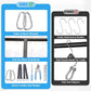 PAWCHIE Dog Grooming Hammock Harness for Dogs & Cats with Pet Nail Clipper Trimmer - Cat Hanger Sling for Trimming Clipping Nails- Dog Hammock Restraint Bag for Small Medium Large Dog, Blue XS