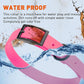 Dogline Biothane Waterproof Dog Collar Strong Coated Nylon Webbing with Black Hardware Odor- Proof for Easy Care Easy to Clean High Performance Fits Small Medium or Large Dogs, Passionfruit Pink