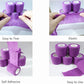 6 Pack 2" x 5 Yards Self Adhesive Bandage Wrap Breathable Cohesive Vet Wrap for Pets, Elastic Self-Adherent Tape for Sports, Wrist, Ankle (Purple)