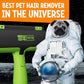 Triton Pet Hair Removal Tool w/Trapping Compartment - Easy to Use Pet Hair Roller, Hair Remover Tool - Cat and Dog Hair Remover (Green)