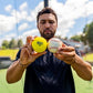 Marv Hitting Balls - 2 Dozen (24 Pack) | 10oz Heavy Training Baseballs for Power, Strength & Barrel Accuracy | Soft Shell & Bat Safe | Limited Flight | Ideal for Baseball and Softball Drills