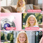 Digital Camera, 44MP FHD 1080P, 16X Zoom, 32GB SD Card, Compact Camera for Kids Teens Adults, Pink