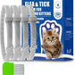 4 Pack Adjustable Flea and Tick Collar for Cats, Natural Plant Oil Formula Cat Flea Collar Provides 32-Month Protection for Flea Tick, Glow-in-The-Dark & Waterproof Cat Flea Treatment for All Cats
