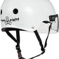 Triple Eight The Certified Sweatsaver Helmet with Visor for Roller Derby, Skateboarding and BMX