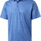 Men's Golf Polo Shirts Short Sleeve Striped Performance Moisture Wicking Dry Fit Golf Shirts for Men
