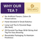 BREWIX, Earl Grey with Lavender Tea, Picnic in Paris Black Tea (25 Pyramid Tea Bags) | Black Tea with Bergamot, Lavender and Vanilla Notes | Gourmet Tea