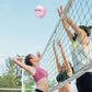 Beach/Water/Sand Volleyballs, Outdoor/Indoor Official Size, Soft Touch Volleyball for Beginners, Cute Volley Ball for Girls/Kids/Youth, Ideal Gifts with Pump for Backyard, Pool, Middle School