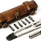 FULL WINDSOR -The Nutter Bicycle Multi Tool–Portable Cycling Repair Kit for MTB, Road & Dirt Bikes – Includes Spanner, Magnetic Bit, Tire Levers & Bottle Opener–Compact Brown Case for On-the-Go Fixes