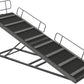 HOOBRO Dog Ramp for Bed, 63 Inch Long Dog Ramp for Couch and Bed, Pet Ramp with Non-Slip Mat and Safety Side Rails, 4 Height Adjustable up to 33 inch, for Small/Large/Old Dogs, Black BK16PT03