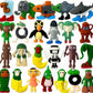 Tralalero Tralala Action Figure, Meme Shark Figures Toys, Collectible Animals Figurine Doll Gifts for Fans (24PCS)