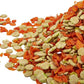 Rabbit Food - Carrot and Pea Flakes, Suitable Snacks for Rabbits, Chinchillas, Guinea Pigs, Hamsters and Other Small Herbivores (1.5 lb (Pack of 1))