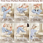 Meditation Chair Cross Legged ADHD Office Chair for Adults with Wheels Ergonomic Back Support and Leg Rest for Multi Position Criss Cross Sitting Kneeling and Yoga Height Adjustable, Leather Style