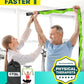 Stretching Strap with Loops - Non Elastic Stretch Band for Physical Therapy, Yoga Strap for Stretching Equipment, Stretch Bands for Exercise and Flexibility - Fascia, Hamstring & Leg Stretcher Belt