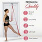 Stretching Strap With Door Anchor - Stretching Equipment to Improve Legs Flexibility - Splits Trainer For Home Ideal In Ballet, Dance, Cheerleading, Taekwondo, Yoga, Pole Dancing & Gymnastics