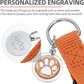 PUPTECK No Pull Dog Harness Soft Adjustable Basic Nylon Step in Puppy Vest Outdoor Walking with ID Tag Medium Orange